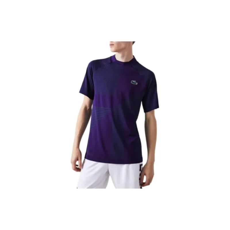 LACOSTE T Shirts Men Purple-4
