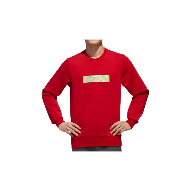 Adidas Sweatshirts Men Red-3