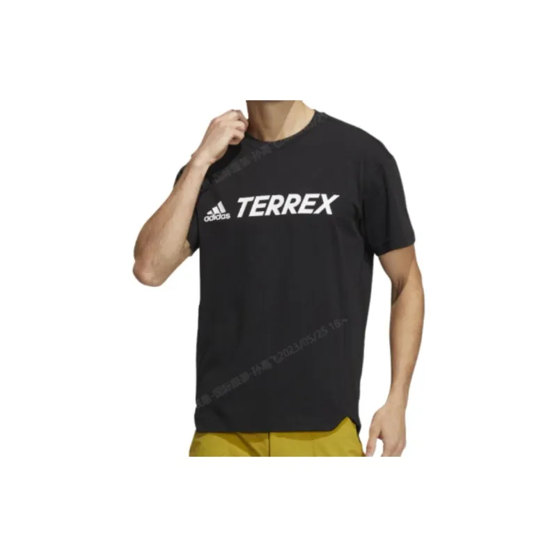 Adidas T-Shirts Men Black-1