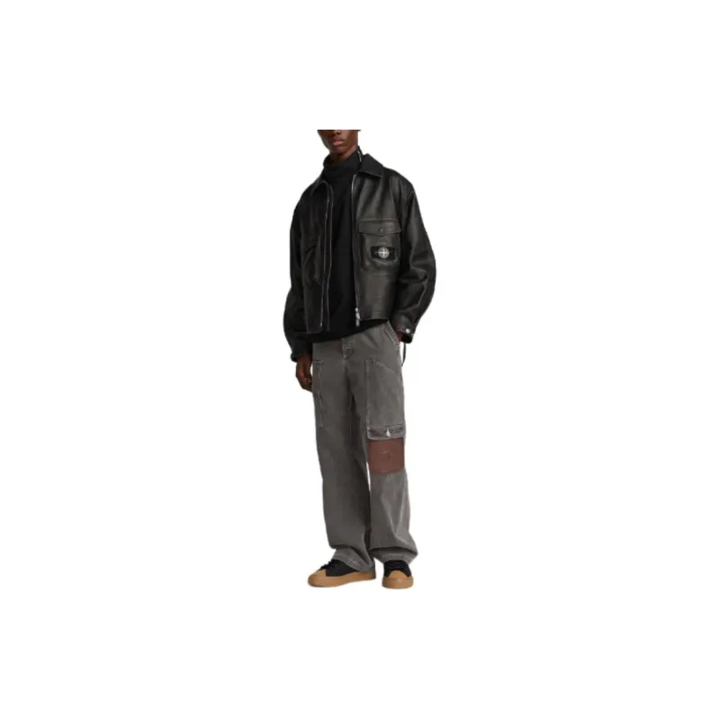 DIOR X Stone Island Napa Lambskin Jacket-4