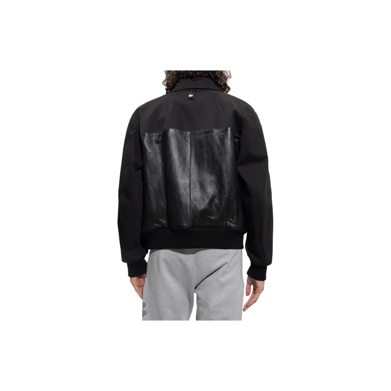 Alexander McQueen Contrasted Bomber Jacket-2