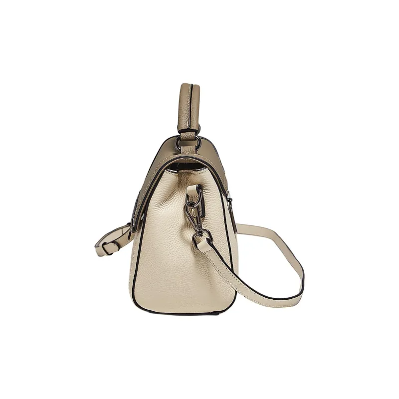 Marino Orlandi Cow Leather Bonded Synthetic Leather Shoulder Bag Handbag Crossbody Bag Medium Size Women's Multicolor-10