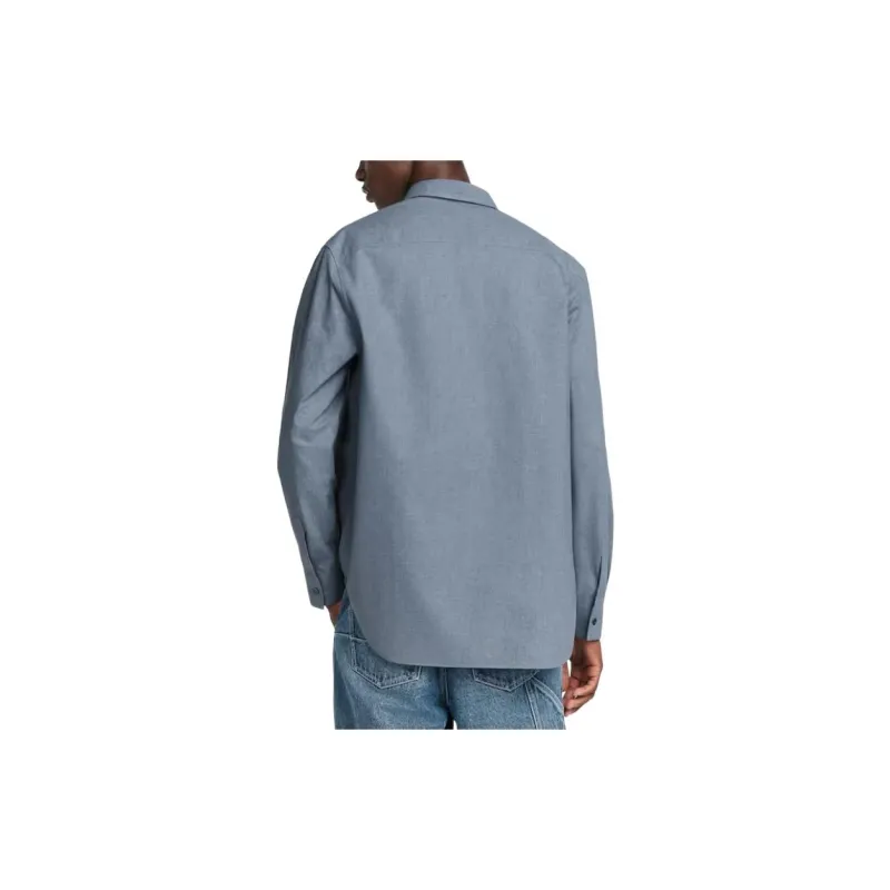 DIOR Shirts Men Blue-4