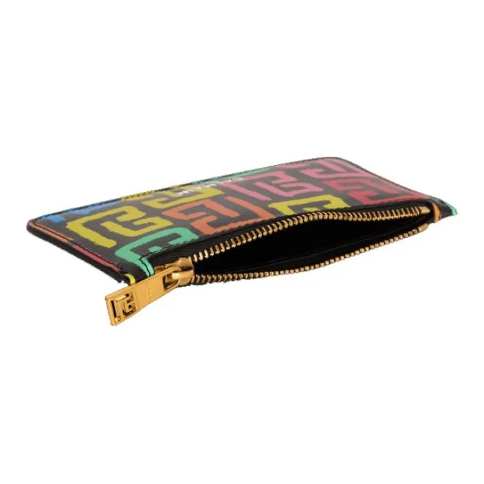 BALMAIN Pb Labyrinth Logo Detailed Card Holder-2