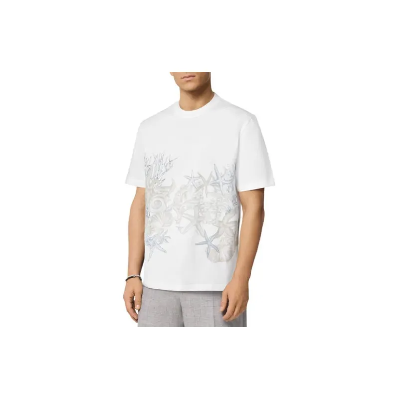 VERSACE Barocco Sea Cotton T-shirt-1