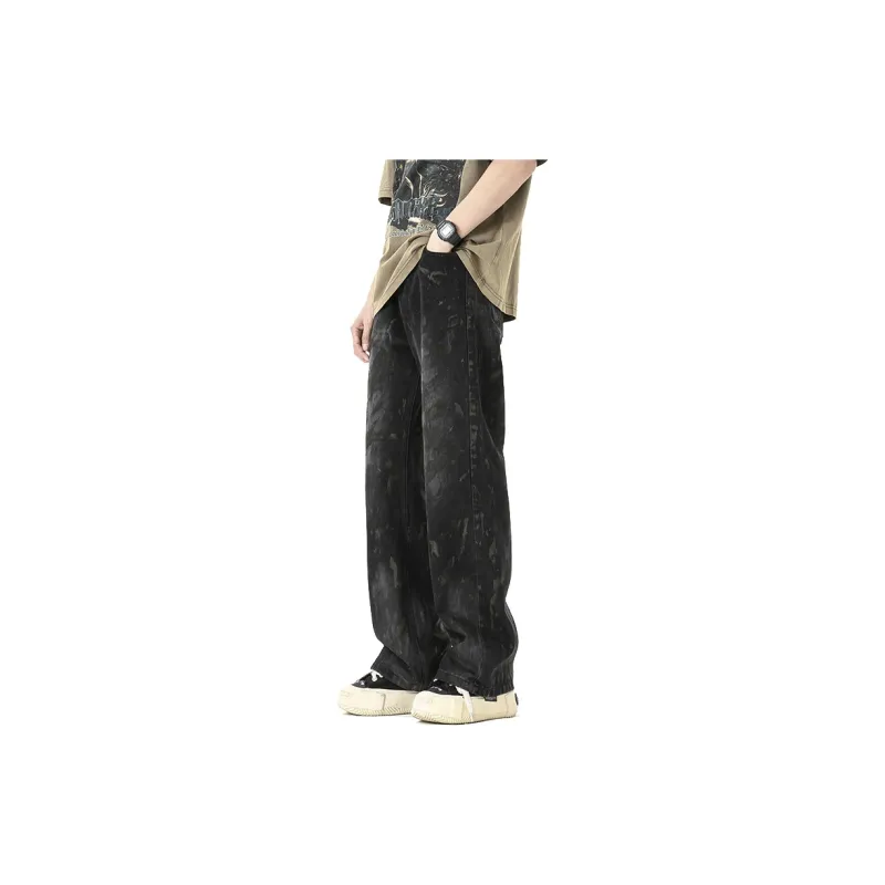 KGK Jeans Men's Dirty Mud Black-5