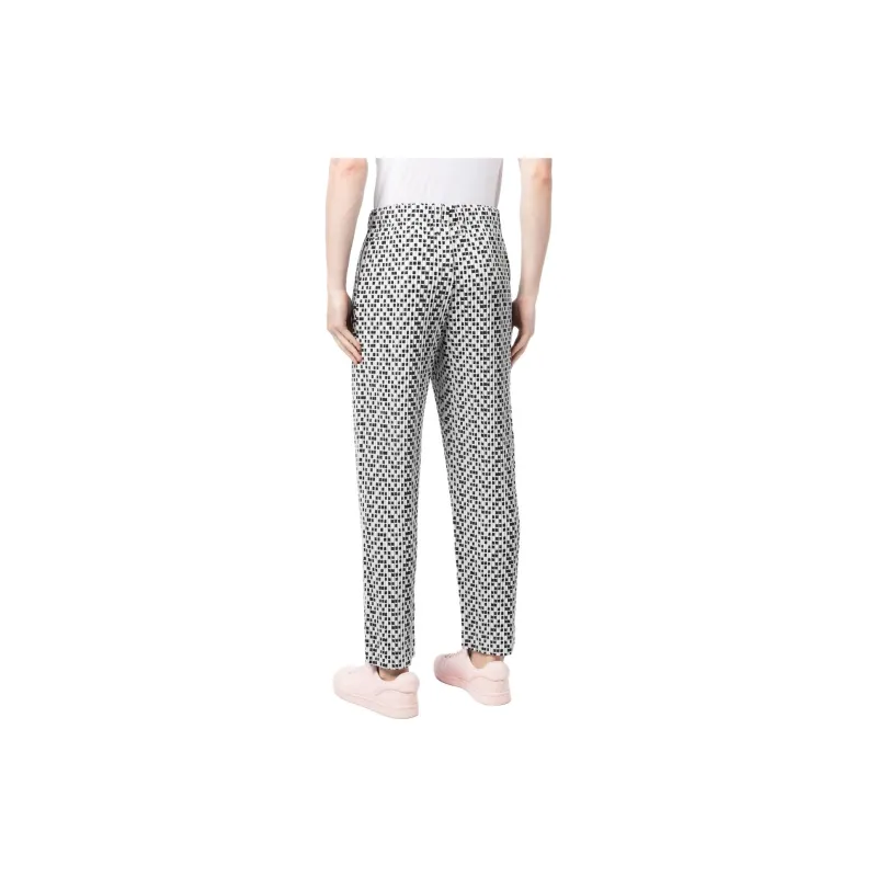 Homme Plissé Issey Miyake Check pattern Straight leg Trousers-2