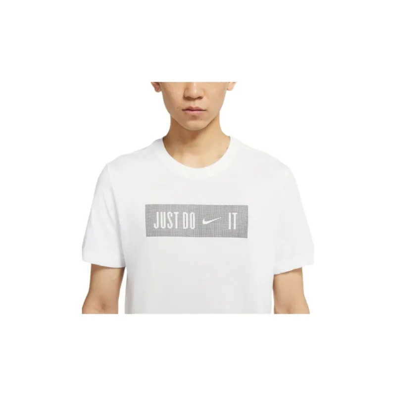 Nike T Shirts Men White-2