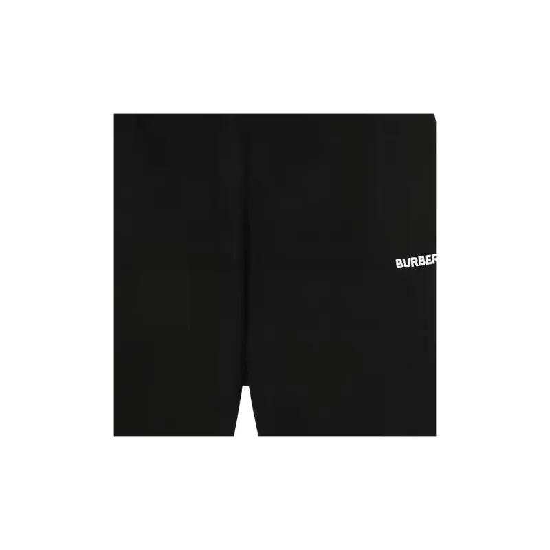 Burberry Logo Print Elasticated Waist Shorts-1