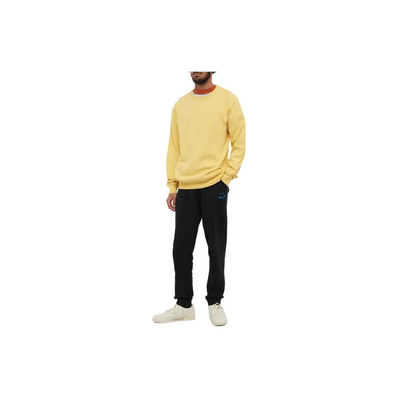 PS By Paul Smith Happy Logo-Embroidered Tapered-Leg Trousers-2