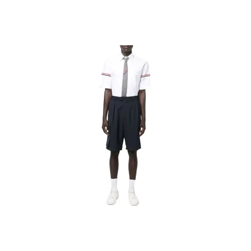 THOM BROWNE Grosgrain Armband Shirt-1