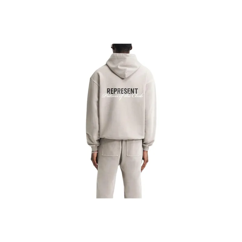 REPRESENT Patron Of The Club Cotton Hoodie-3