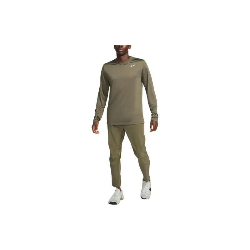 Nike Dri FIT Tapered Leg Versatile Pants Casual Pants Men's Medium Olive-2