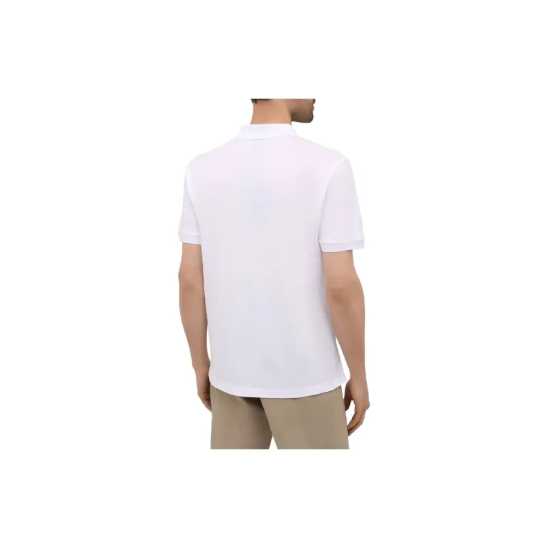 HUGO BOSS Short Sleeved Polo Shirt Men's White-4