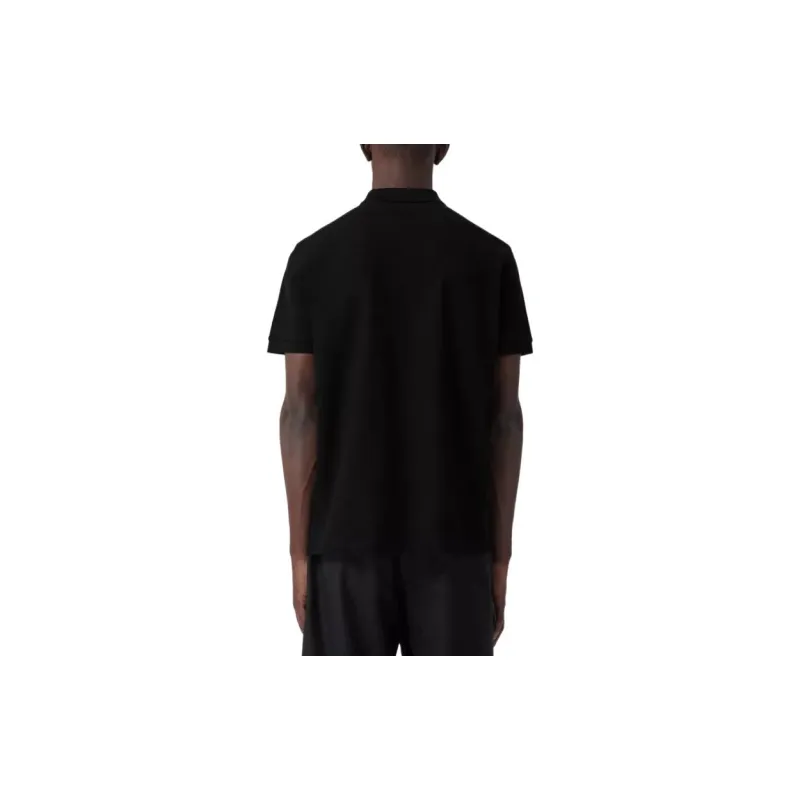 Burberry Oak Leaf Crest Cotton Piqué Polo Shirt-1