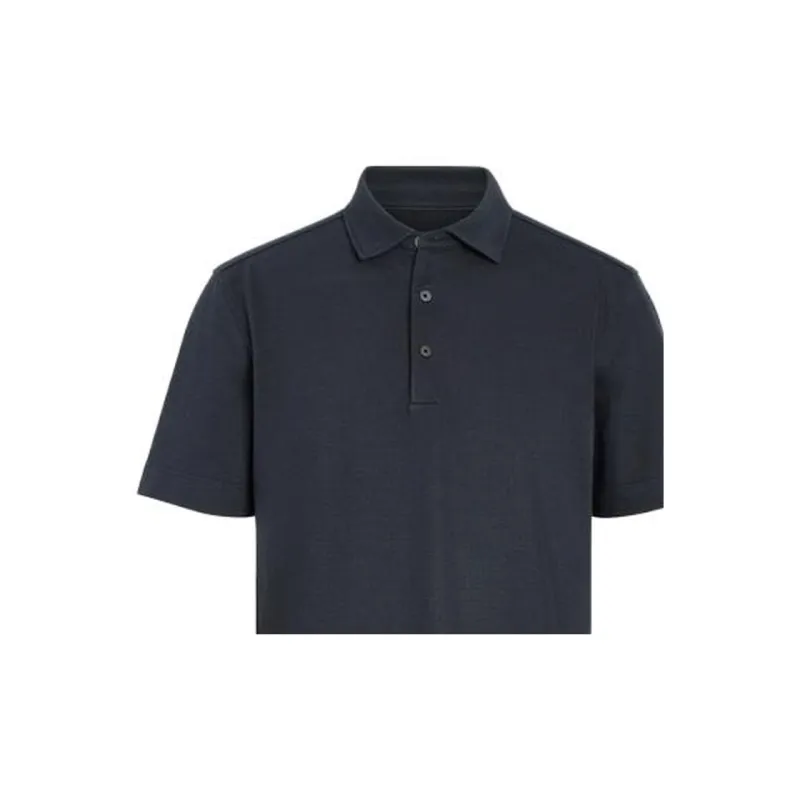 Ermenegildo Zegna Polo Shirts Men Marine Blue-4