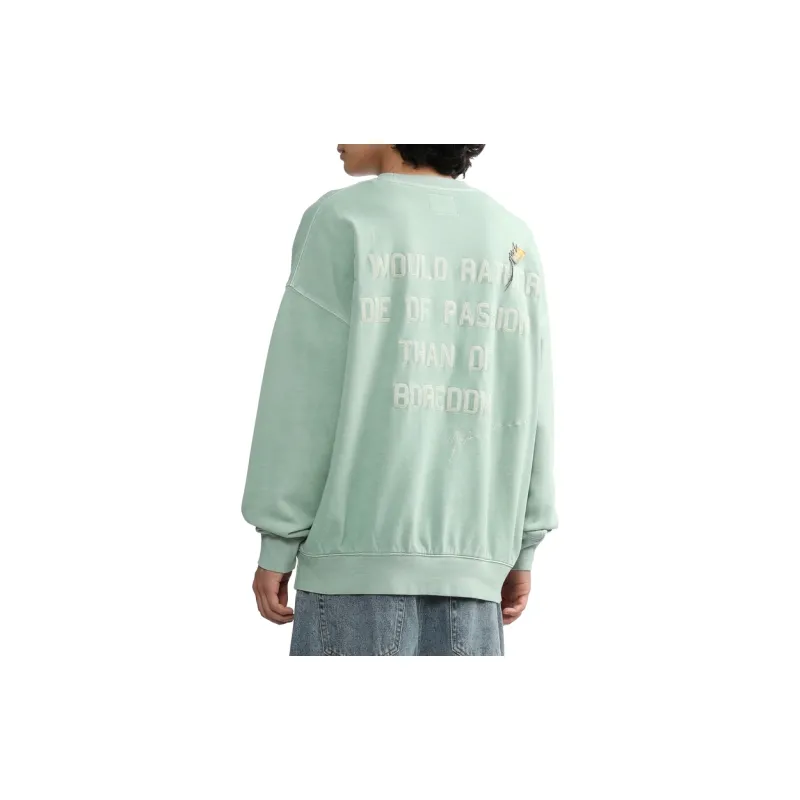 MUSIUM DIV Logo embroidered Cotton Sweatshirt-3