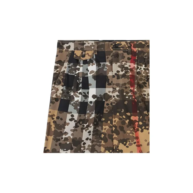 Burberry Casual Shorts Men's Camouflage-3