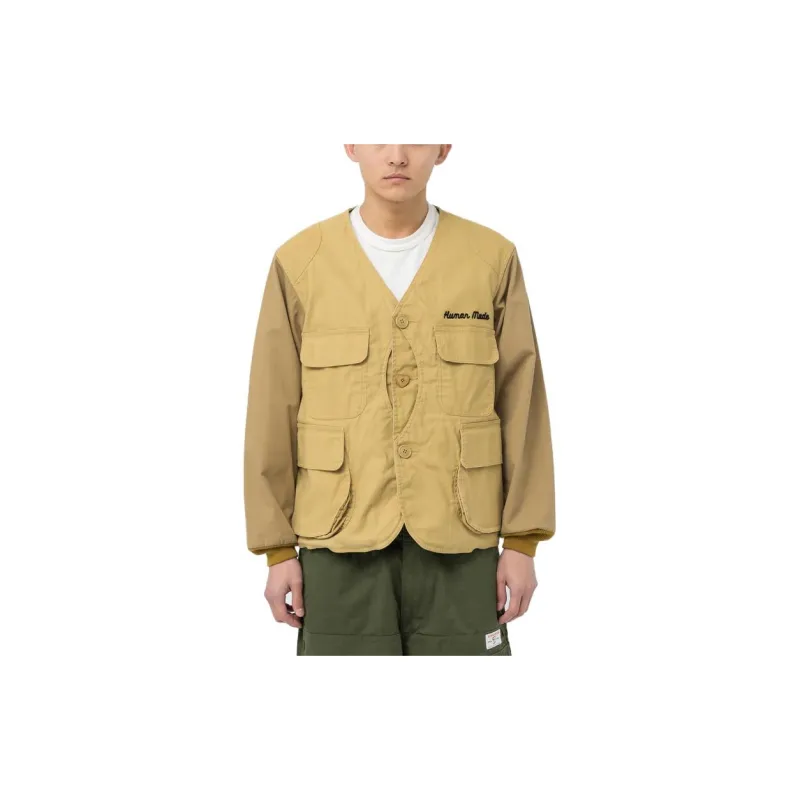 HUMAN MADE Collarless Hunting Jacket-3