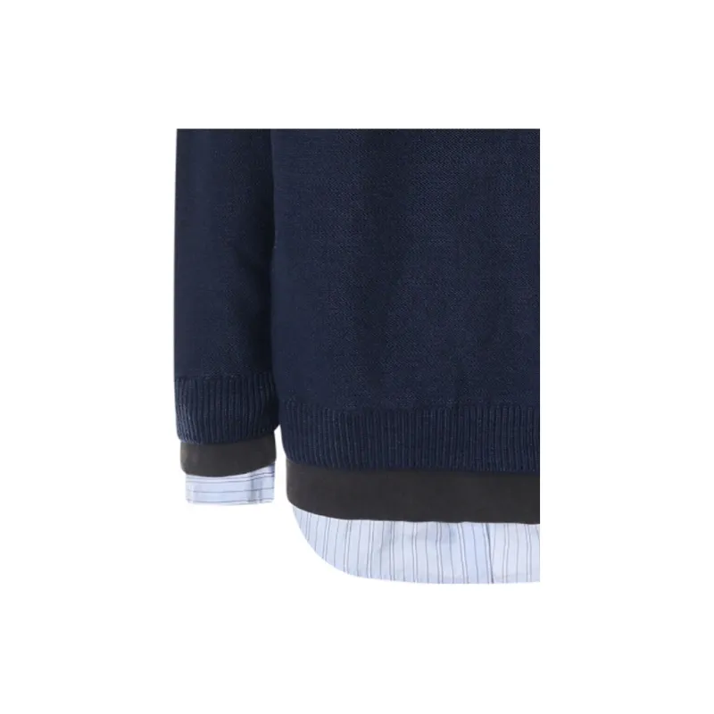 Balenciaga Logo Patch Knitted Hoodie-3