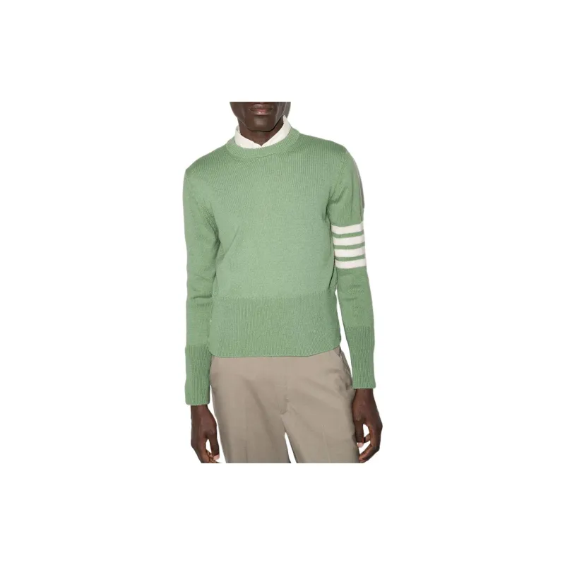 THOM BROWNE Sweaters Men Green-1