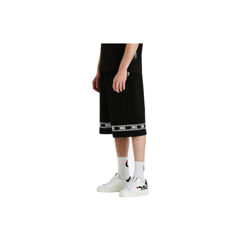 DSG DISGUSTO SS22 Loose Fit Shorts Men's Black-4
