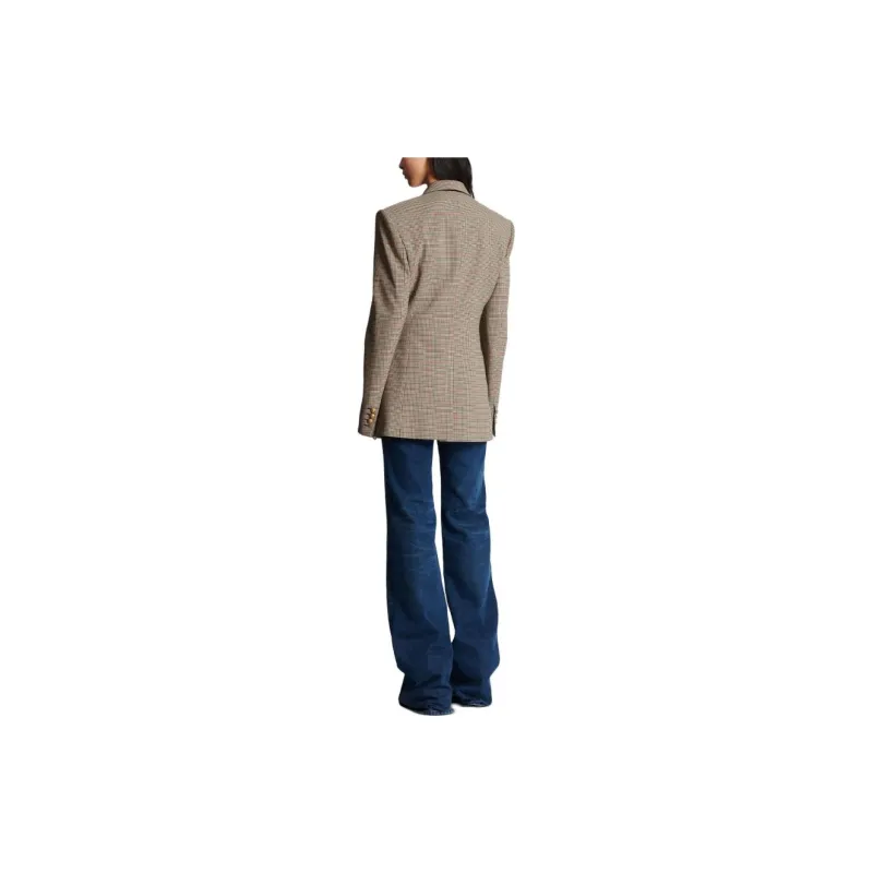 BALMAIN Prince Of Wales Double-breasted Blazer-2