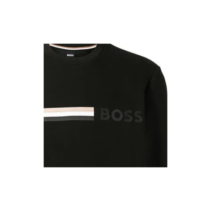 HUGO BOSS Sweatshirts Men Black-5