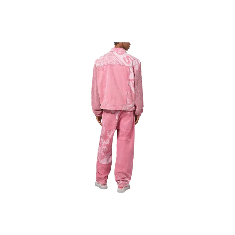 GCDS Jeans Men Pink-1