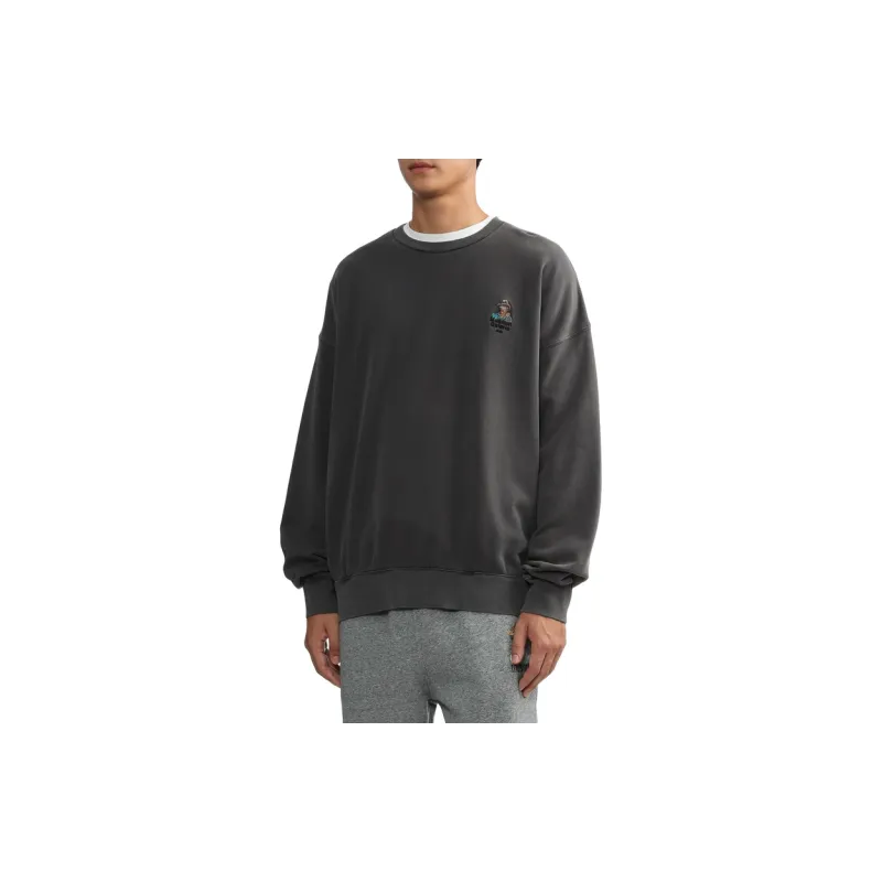 MUSIUM DIV Logo embroidered Cotton Sweatshirt-7