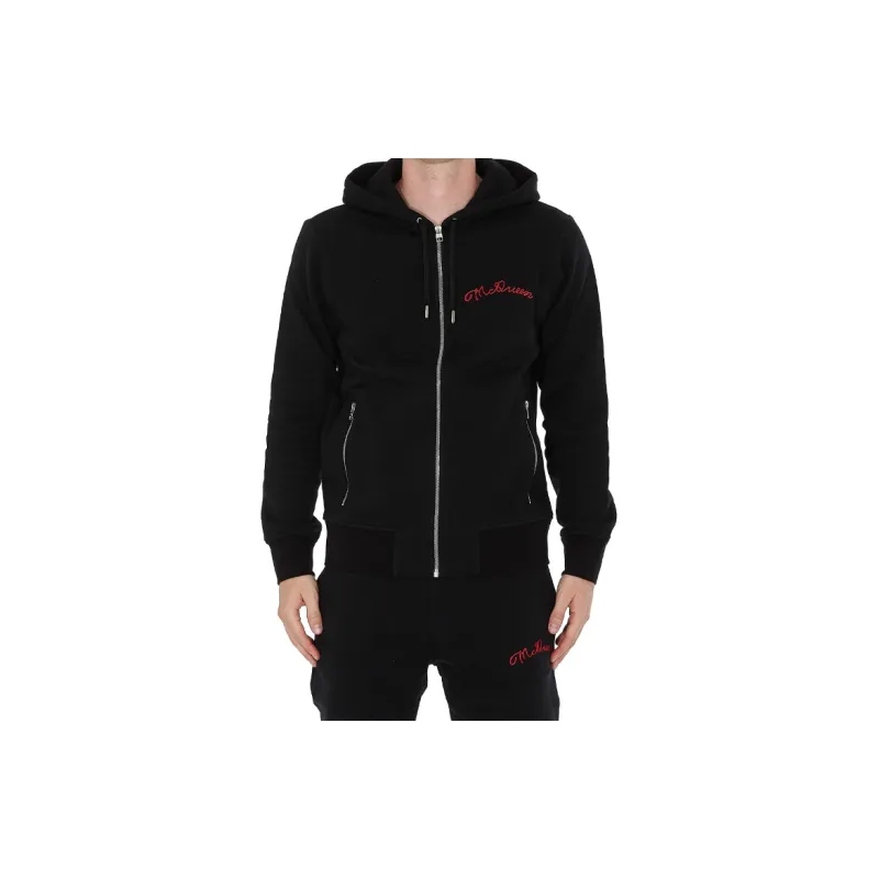 Alexander McQueen Sweatshirt Men's Black-2