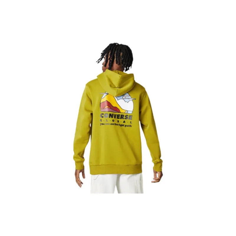 Converse Free World Sweatshirt Men's Green-3