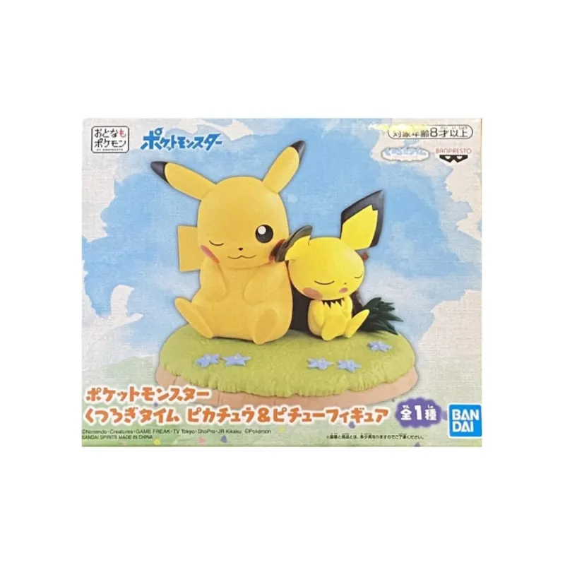 BANPRESTO Pikachu Glass Factory, Pokémon+Pichu Scale Figures-1