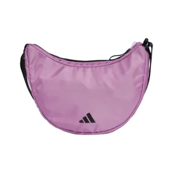 Adidas Polyamide Shoulder Bag Small Size Unisex Purple & Black