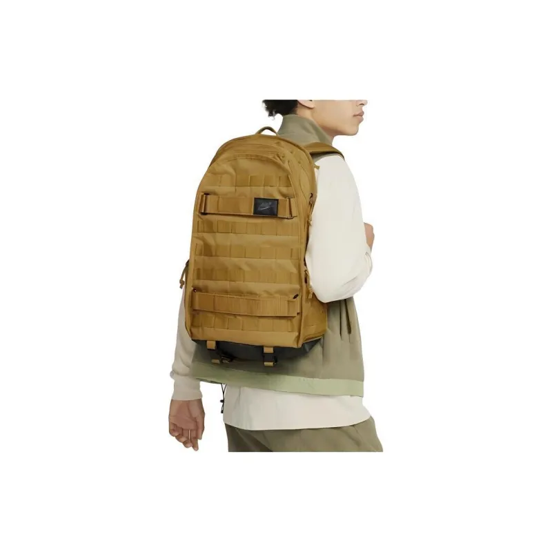 Nike Polyester Outdoor Mountaineering Bag Backpack Regular Unisex Brown-4