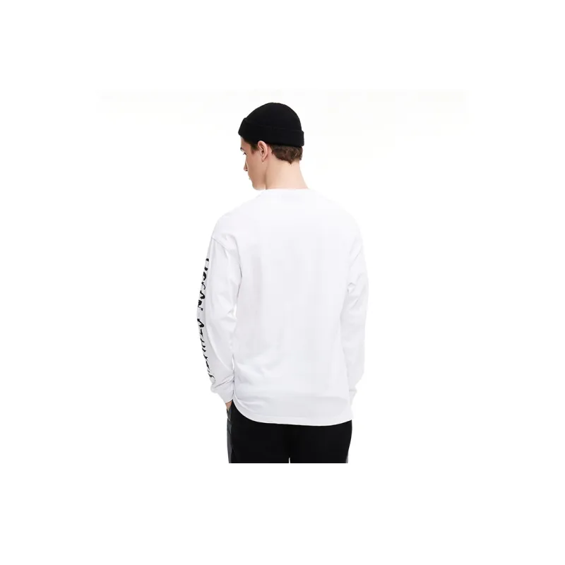 Zoo York Crew Neck Loose Fit Sweatshirt Fall Unisex White-3