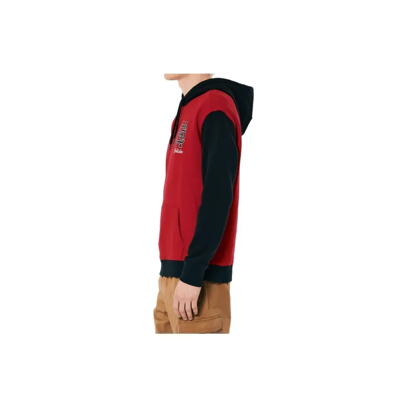 Hollister Sweatshirts Unisex Red-4