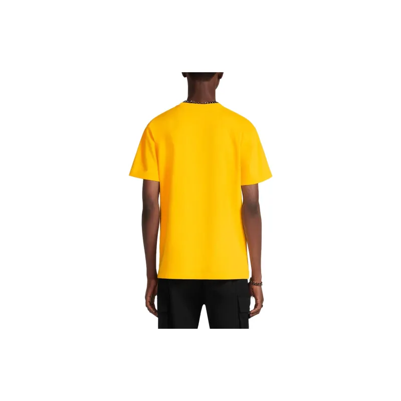 DIOR T Shirt Men's Bright Yellow-4