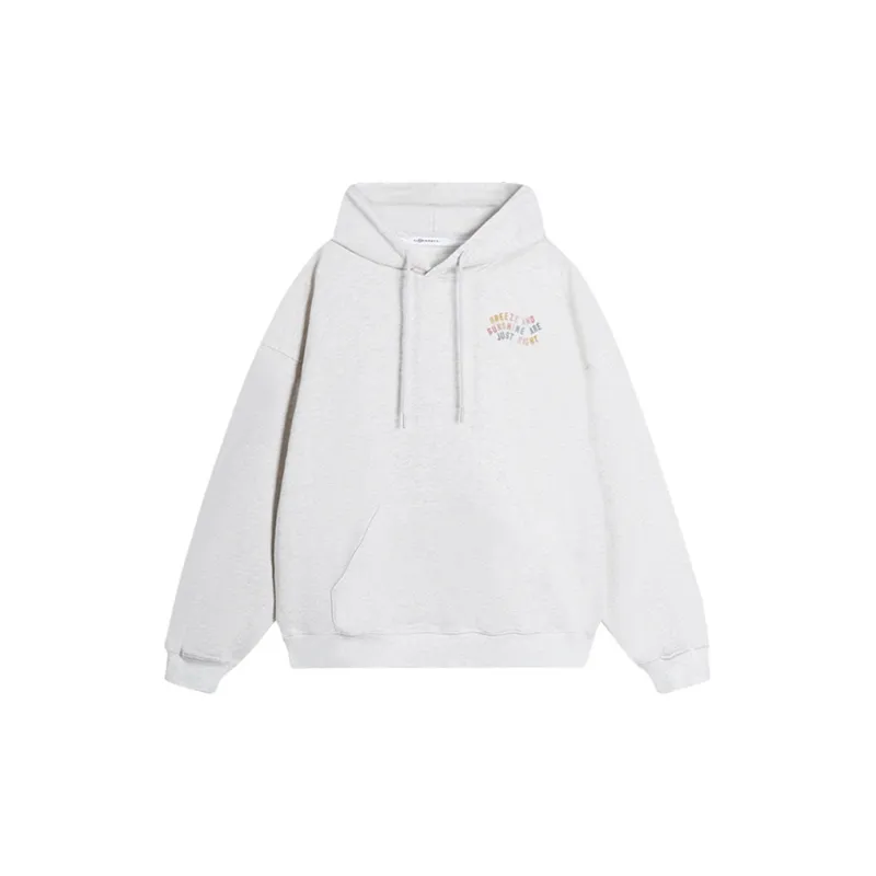 ZUOBEIKA Sweatshirt Unisex Oat Gray-1