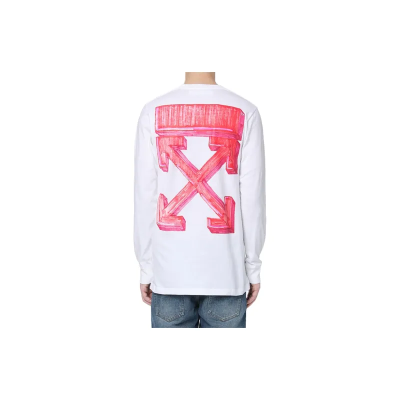 OFF-WHITE Marker Long-Sleeve Tee -5