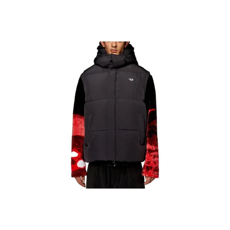 DIESEL Vests Men Black-1