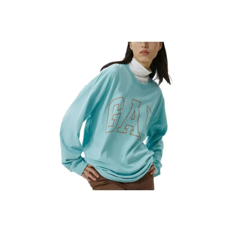 GAP T-Shirts Unisex Light Blue-4