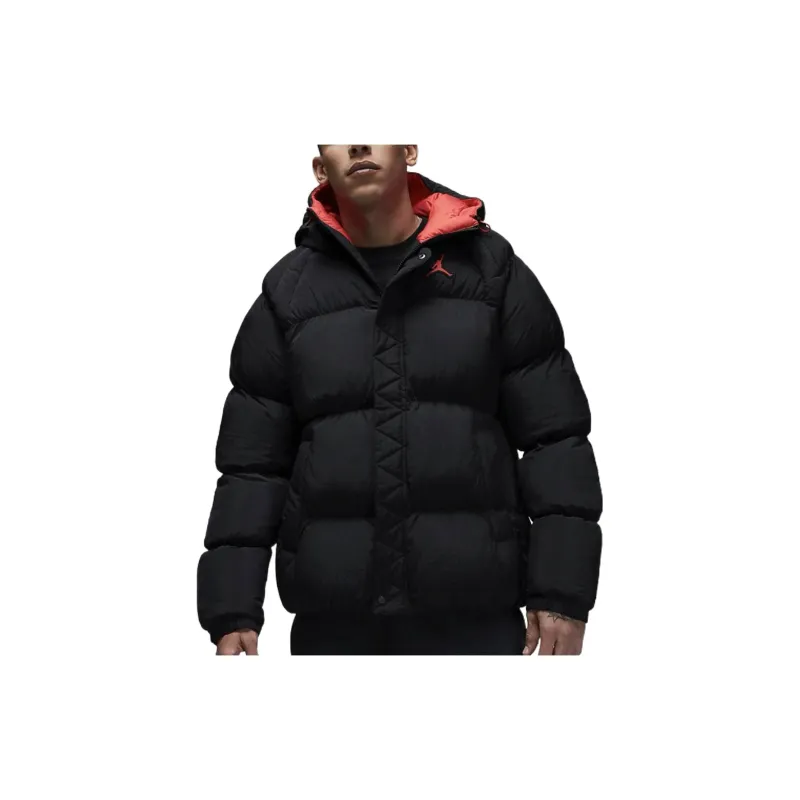 Jordan Puffer Jackets Men Black-3