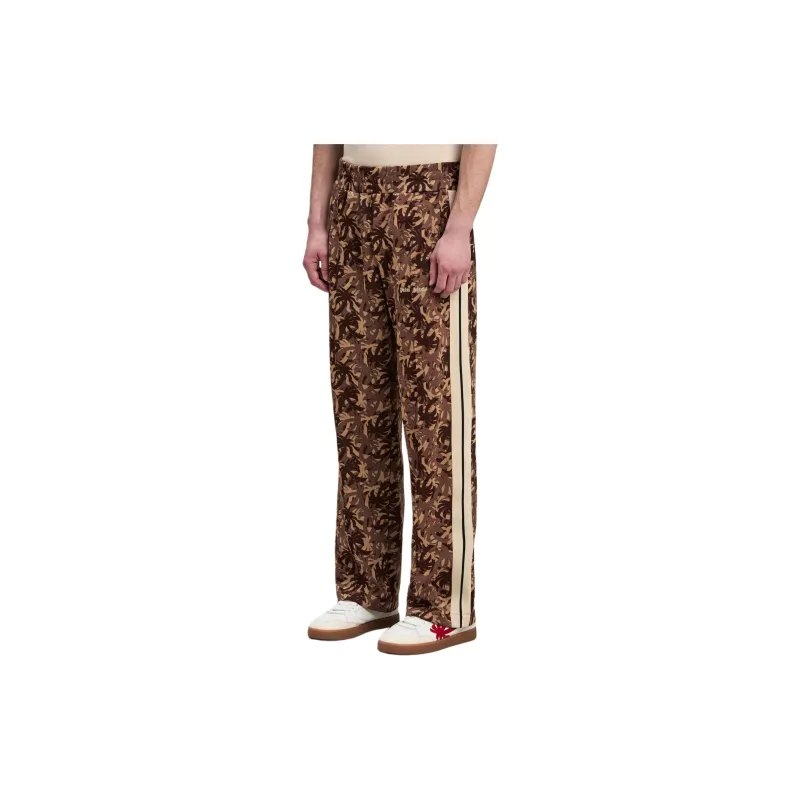 PALM ANGELS Camo Palm Tree Printed Track Pants-3