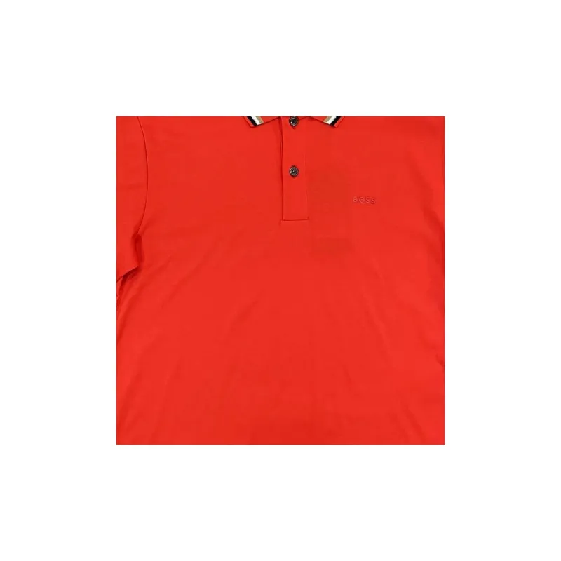 HUGO BOSS Polo Shirts Men Red-3