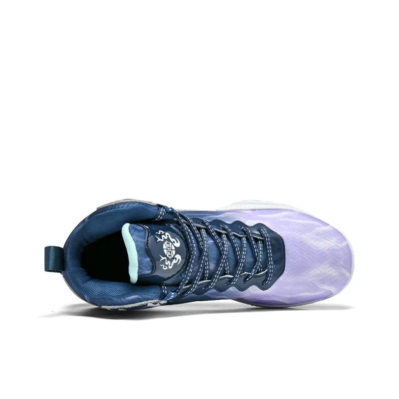 MUSNODO Shock Absorbers With Slip Resistant And Abrasion Resistant Properties High Top Basketball Shoes Unisex-3