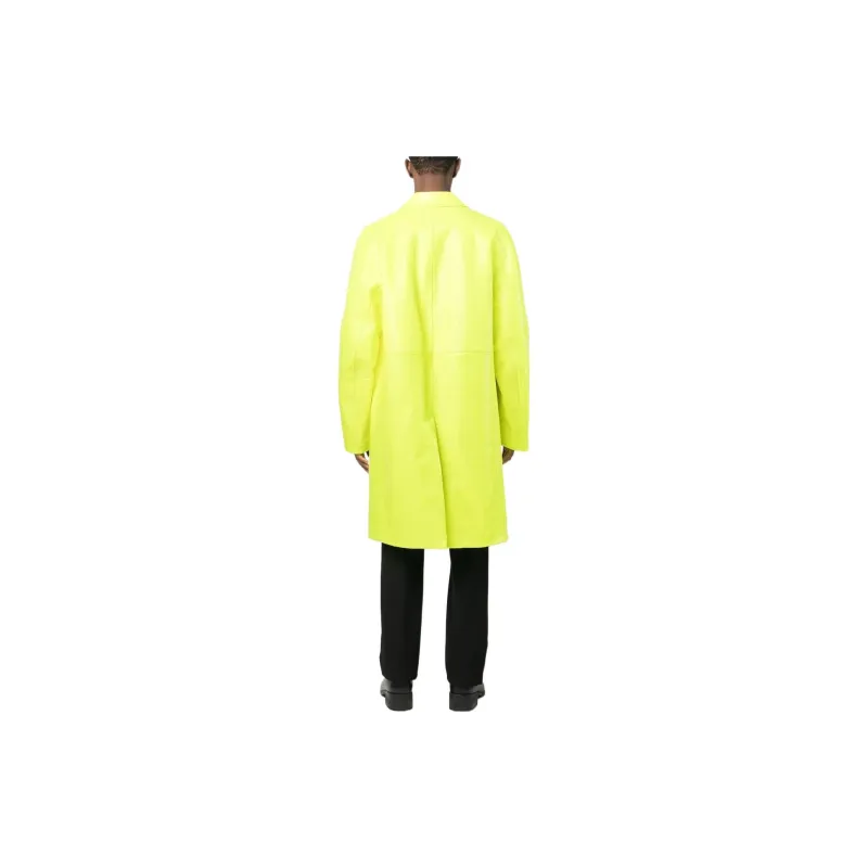 VERSACE Coats Men Neon Green-2