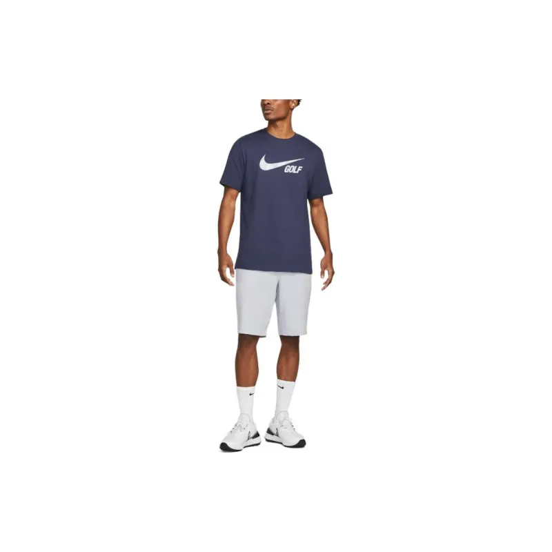 Nike T Shirts Men Navy Blue-1