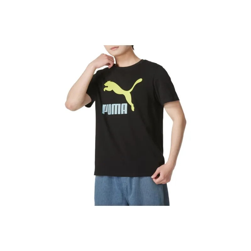 PUMA T Shirts Men Black-3