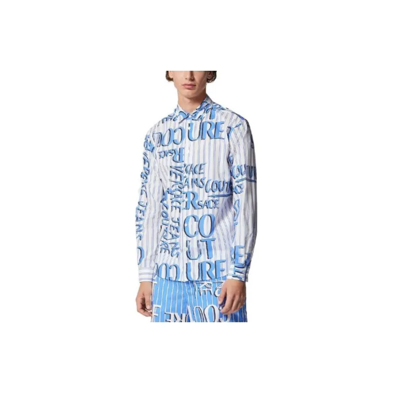 VERSACE JEANS COUTURE Shirts Men White-2